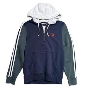 Nautica Zip Y2K Color Block Hoodie